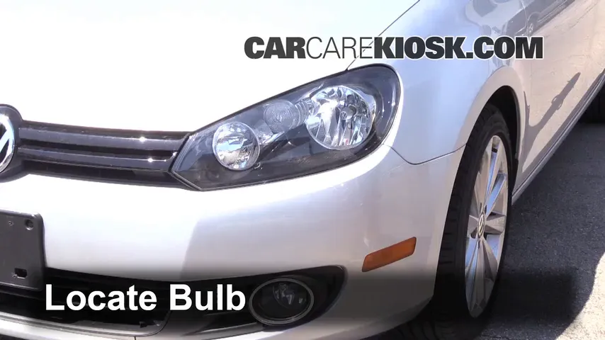 2013 Volkswagen Golf TDI 2.0L 4 Cyl. Turbo Diesel Hatchback (4 Door) Luces Luz de niebla (reemplazar foco)